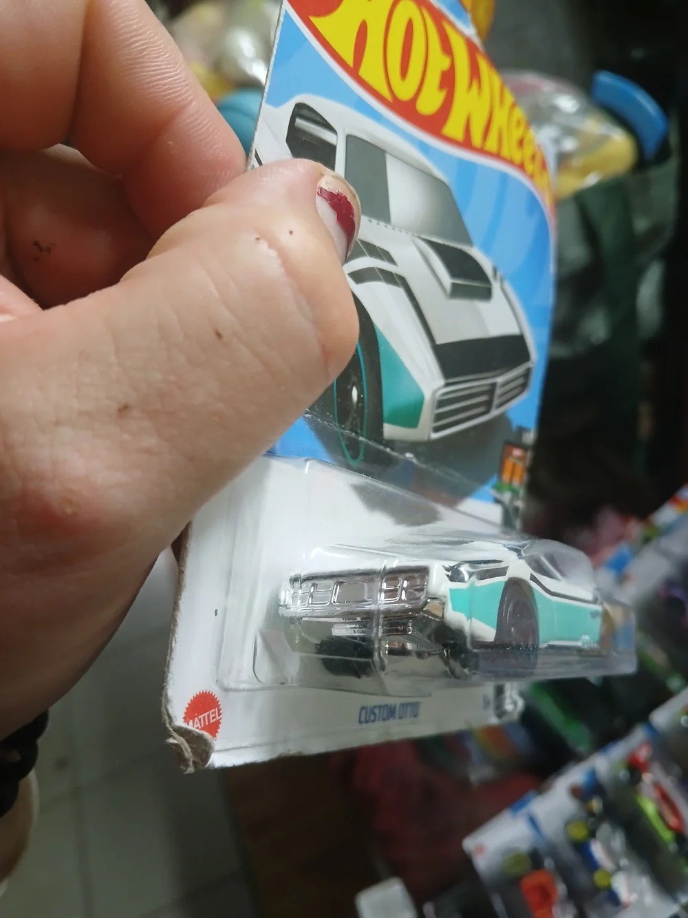 the Hot Wheels Custom Otto from the 2024 HW Dream Garage series (collector numbe